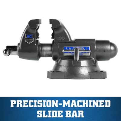 Image showing 5 th Wilton 5.5 in. Steel Tradesman XC Xtreme Condition Round Channel Vise with Swivel Base