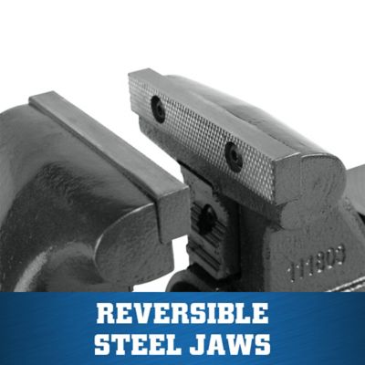 Image showing 5 th Wilton 4.5 in. Tradesman XC Xtreme Condition Round Channel Vise with Swivel Base