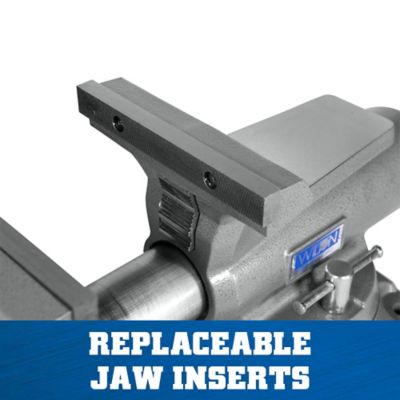 Image showing  8 in. Mechanics Pro Vise, 360 deg. Swivel Base