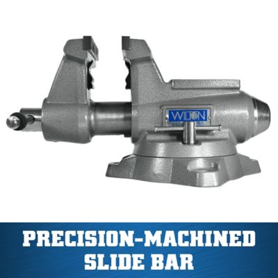 Image showing  5.5 in. Cast Iron Mechanic's Pro Vise, 360 deg. Swivel Base