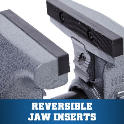 Image showing  5.5 in. Steel Tradesman Vise with Swivel Base