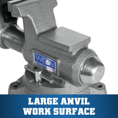 Image showing  4.5 in. Mechanics Pro Vise with 360 deg. Swivel Base