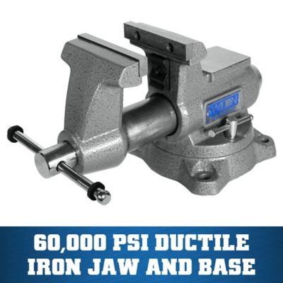 Image showing  4.5 in. Mechanics Pro Vise with 360 deg. Swivel Base