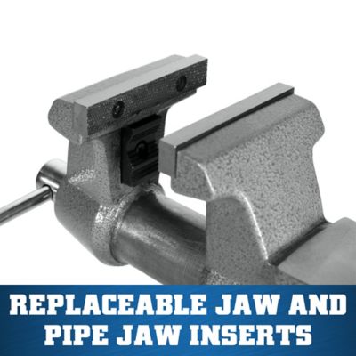 Image showing  4.5 in. Mechanics Pro Vise with 360 deg. Swivel Base