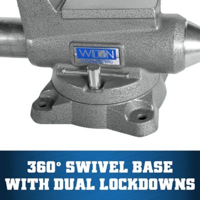 Image showing  6.5 in. Mechanics Pro Vise, 360 deg. Swivel Base