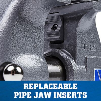 Image showing  6.5 in. Tradesman Vise with Swivel Base