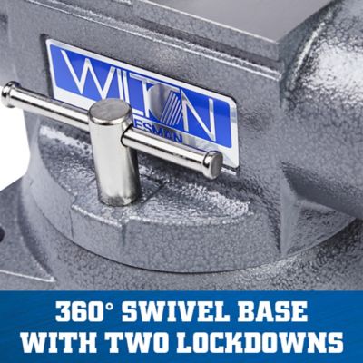 Image showing 5 th Wilton 6.5 in. Tradesman Vise with Swivel Base