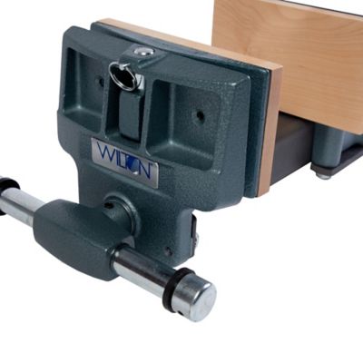 Image showing  4 in. x 7 in. Pivot Jaw Rapid Acting Woodworker's Vise