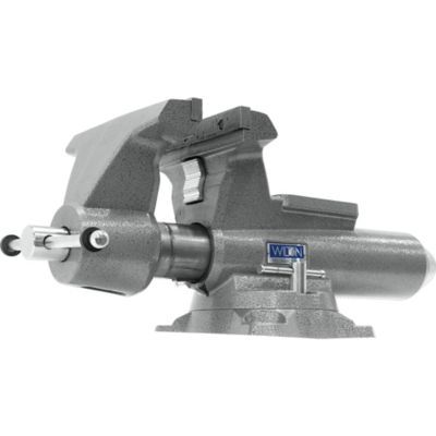 Wilton 10 in. Mechanics Pro Vise with 360 deg. Swivel Base