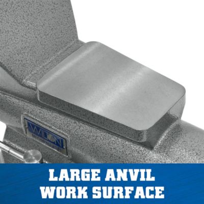 Image showing  10 in. Mechanics Pro Vise with 360 deg. Swivel Base