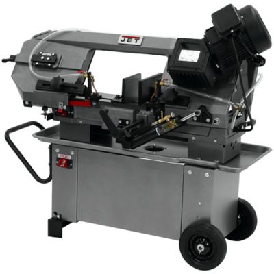 Image showing  6.2A 8 in. x 12 in. Horizontal/Vertical Geared Head Band Saw
