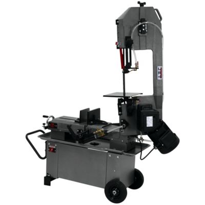Image showing  6.2A 8 in. x 12 in. Horizontal/Vertical Geared Head Band Saw
