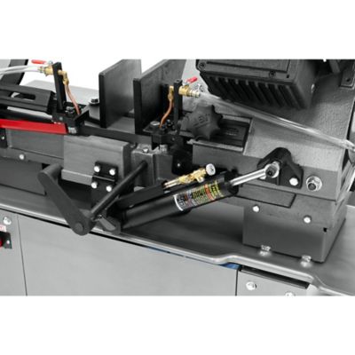 Image showing 5 th JET 6.2A 8 in. x 12 in. Horizontal/Vertical Geared Head Band Saw