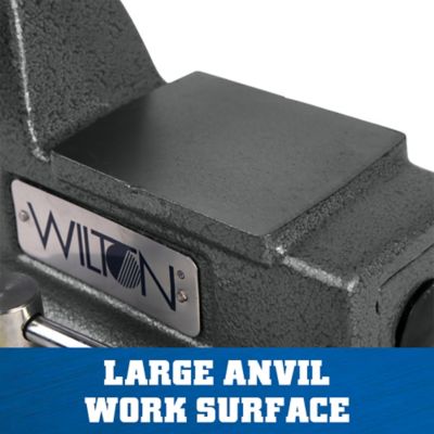 Image showing  6 in. Mechanics Vise with Swivel Base