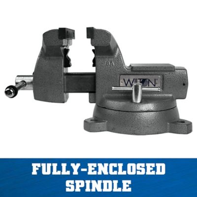 Image showing  6 in. Mechanics Vise with Swivel Base