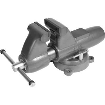 Image showing  6 in. Combination Pipe And Bench Jaw Round Channel Vise with Swivel Base