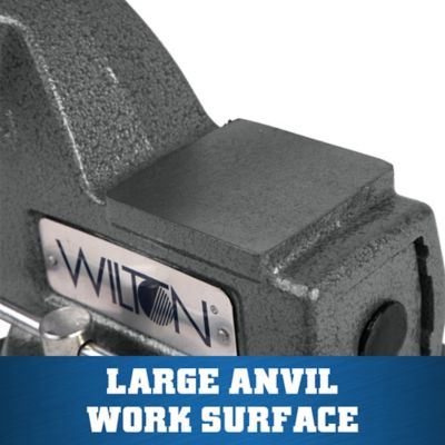 Image showing  4 in. Mechanics Vise with Swivel Base
