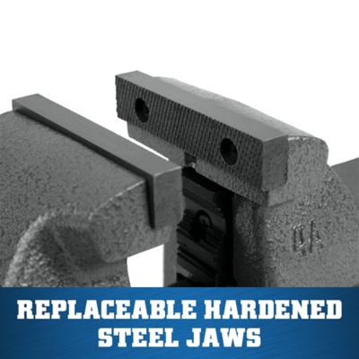 Image showing  4 in. Mechanics Vise with Swivel Base