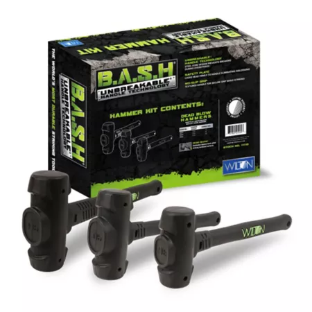 Wilton B.A.S.H Dead Blow Hammer Kit with Rubber Handle 11113 Hammers