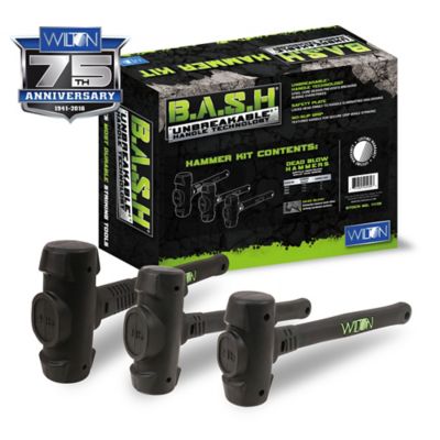 Image showing  Rubber Handle B.A.S.H Dead Blow Hammer Kit