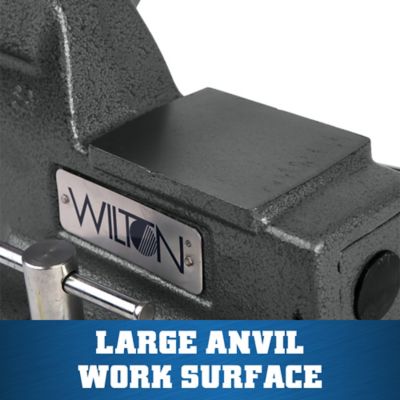 Image showing  5 in. Steel Mechanic's Vise with Swivel Base