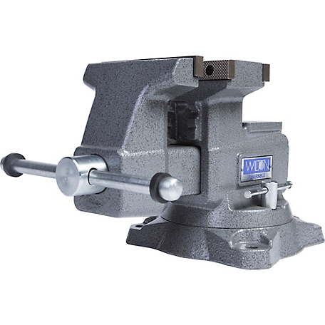 Wilton 5.5 in. Steel Reversible Bench Vise with 360 Degree Swivel Base