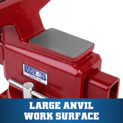 Image showing  8 in. Utility HD Bench Vise, 360 deg. Swivel Base