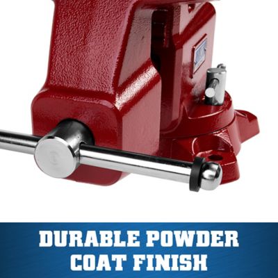 Image showing  8 in. Utility HD Bench Vise, 360 deg. Swivel Base