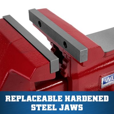 Image showing 5 th Wilton 8 in. Utility HD Bench Vise, 360 deg. Swivel Base