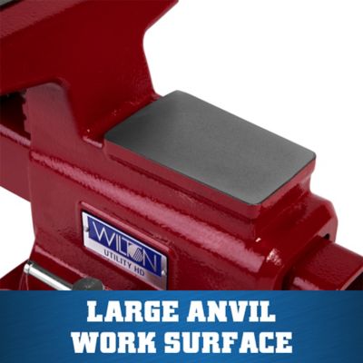 Image showing  6.5 in. Utility HD Bench Vise, 360 deg. Swivel Base