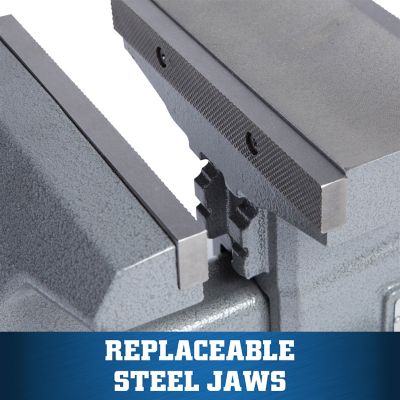 Image showing  8 in. Reversible Bench Vise, 360 deg. Swivel Base