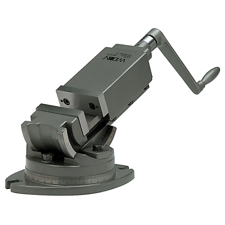 Wilton 4 in. 2-Axis Precision Angular Vise, 1-1/2 in. Jaw Depth