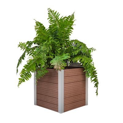 Image showing  5 cu. ft. PVC Urbana Cube Planter, 22 in.