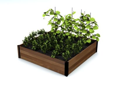 Image showing 7 th Vita Mezza Garden Bed, 4 ft. x 4 ft. x 11 in.