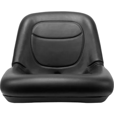 CountyLine 15.5 in Low Back Plastic Bucket Tractor Seat Black Tractor Seats