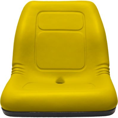 CountyLine 18 in. High-Back Bucket Tractor Seat, Yellow