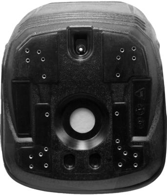 Image showing  21 in. Ultra High-Back Bucket Tractor Seat, Black