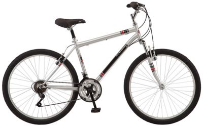 Pacific Men's 26 in. 21-Speed Elmwood Comfort Bicycle, Silver