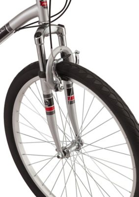 Image showing  Men's 26 in. 21-Speed Elmwood Comfort Bicycle, Silver