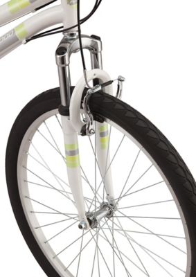 Image showing 5 th Pacific Women's 26 in. 21-Speed Elmwood Comfort Bicycle, White