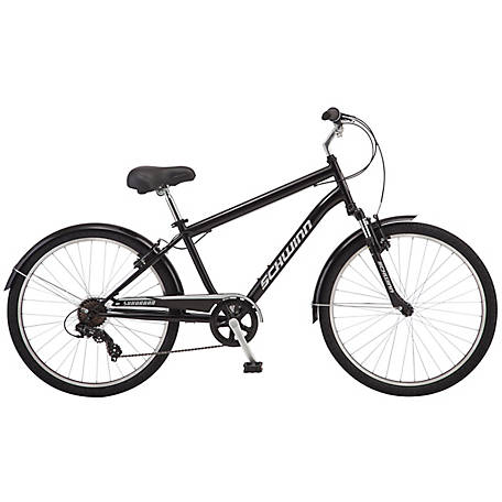 Schwinn 26 in. Suburban Comfort Bicycle, 7 Speed, Black