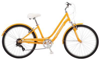Schwinn Women's 26 in. Suburban Comfort Bicycle, 7 Speed, Orange