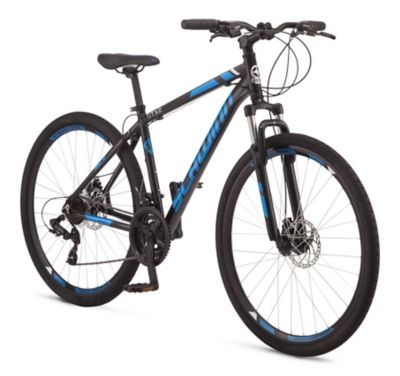 Schwinn GTX 2 Dual Sport Hybrid Bike, 700c Wheel, 21 Speed, Black