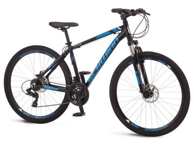 Image showing 9 th Schwinn Men's 700c 21-Speed GTX 2 Dual Sport Hybrid Bike, Black