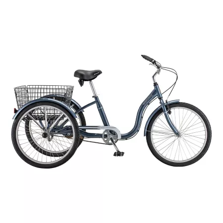 Schwinn 24 in 1-Speed Unisex Meridian Tricycle Blue Bikes