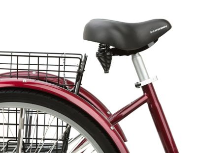 Image showing  26 in. Meridian Adult Tricycle, Single Speed, Black Cherry