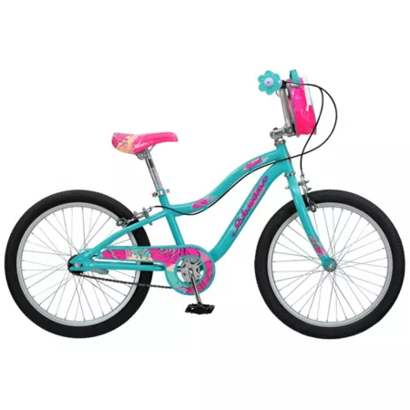 Schwinn Girls' Curb Bike 20-in 1-Speed Teal Bikes