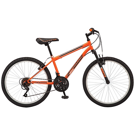 Pacific 24 in. Mountain Bicycle, 18 Speed, Orange