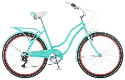 Schwinn Women s 26 in. Perla Cruiser Bicycle 7 Speed Mint at