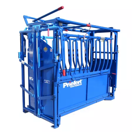 Priefert economical compression chute with HG91 Chutes & Headgates